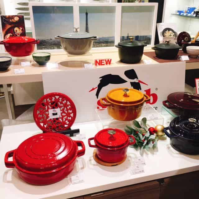 松坂屋のstaub売り場