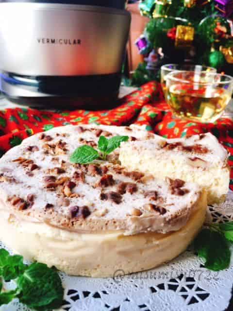 ライスポットでチーズケーキ