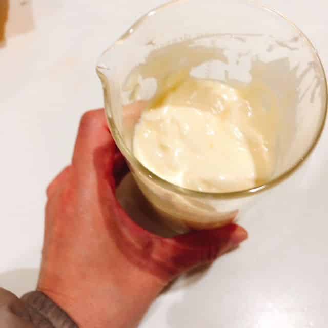 バーミックスで作ったマヨネーズ