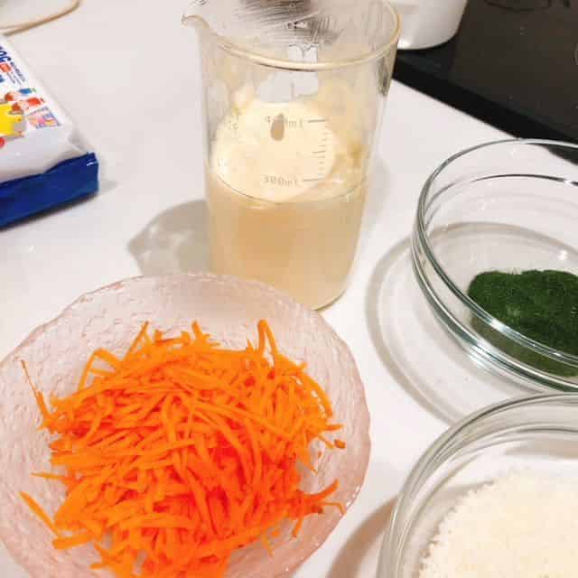 にんじんの千切り