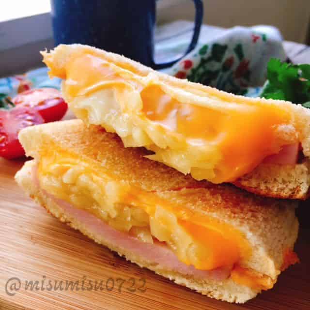 チーズホットサンド