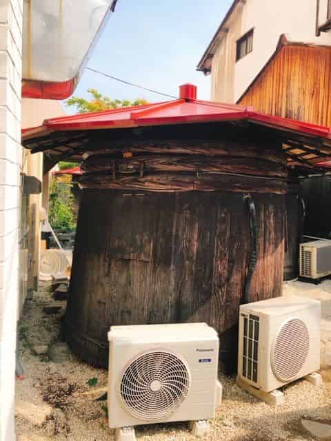 オアシス珈琲の酒樽個室