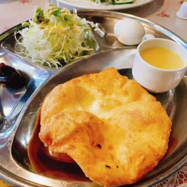 揚げナンモーニング