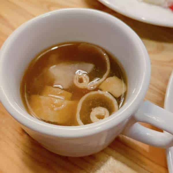 セット味噌汁