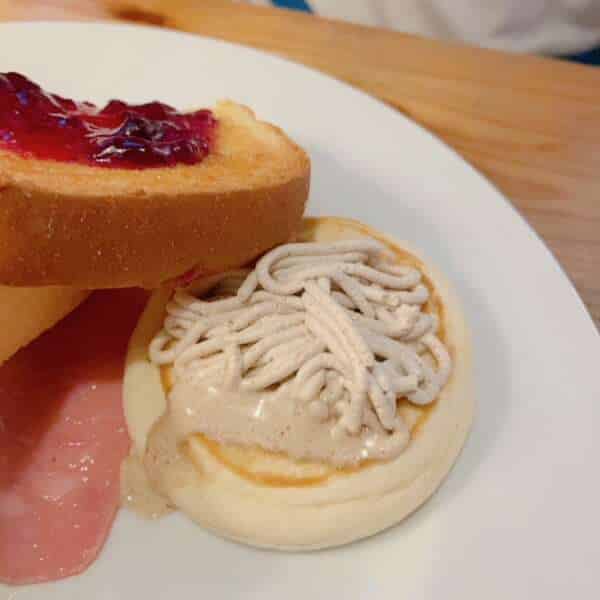 モンブランパンケーキ