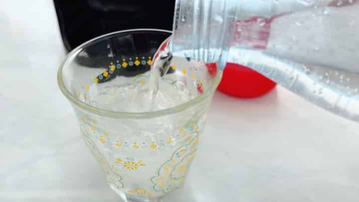ソーダストリームで作った炭酸水