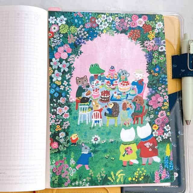 北岸由美さんのほぼ日カズン下敷き