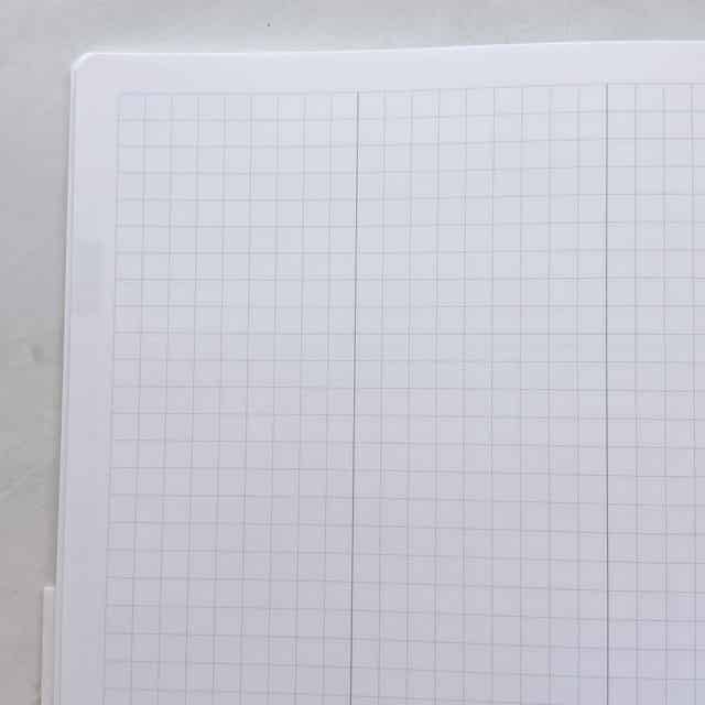 上書き合計の家計簿手帳の家計簿ページ