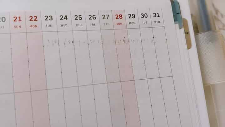 万年筆の裏抜け