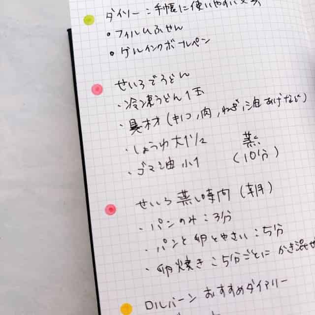 コモンプレイスブック書き方