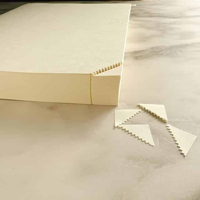 MDノートジャーナルのミシン目