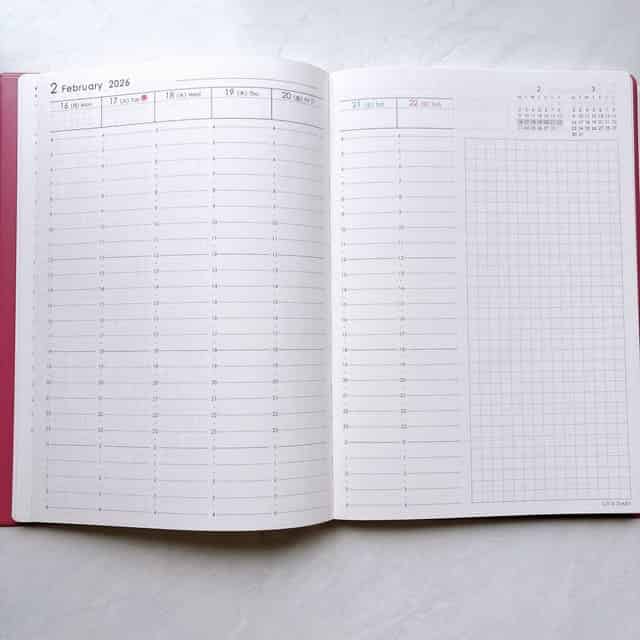 CITTA DIARY・ウイークリーページ