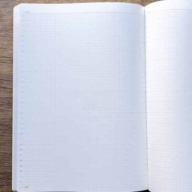 SUNNY手帳のデイリーページ