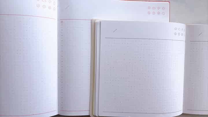 ログダイアリーのデイリーページ