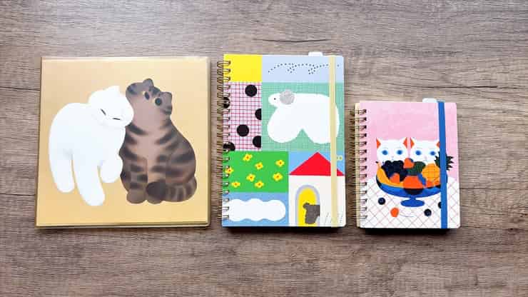 キングジム ヒトトキノート3サイズ