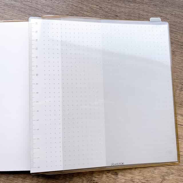 スクエア付属下敷き